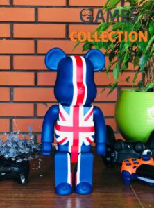 Bearbrick UK Flag 400% (28 см)