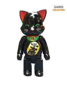 Bearbrick Nyabrick Beckoning Кот Черный 400% (28см)