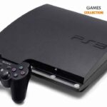 PS3 Slim Б.У 320 Gb + 15 игр + 2 джойстика