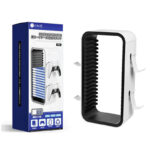 Стелаж для Зберігання 18 Ігрових Дисків та 4 Геймпадів (Білий)