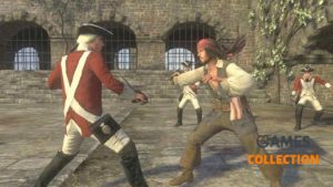 Пираты Карибского Моря: На краю света (PS3) – очередная часть игровой серии, вдохновленной одним из самых популярных пиратов, а именно легендарным капитаном Джеком Воробьем, которого в оригинальном кинофильме изобразил Джонни Депп. Помимо него, игроки неоднократно получают возможность взять на себя роли как Уильяма Тернера, так и Элизабет Суонн. Сюжет: Сюжет Pirates of the Caribbean: At World's End (Play Station 3) был основан на событиях, изображенных во второй и третьей частях серии кинофильмов. Естественно, разработчики включили в сценарий некоторые из самых знаковых сцен из фильмов, например ту, где Джек Воробей сражается с огромным существом – Кракеном, в результате чего тонет Черная жемчужина, любимый корабль Джека. Во время прохождения игры игроки могут посетить места, известные из фильмов, например, Тортуга, Исла Крусес (остров, на котором было похоронено сердце Дэви Джонса) и джунгли, населенные племенем каннибалов. Механика: Подобно другим частям серии игр Pirates of the Caribbean (ПС3) , человек сталкивается с множеством врагов, с которыми нужно немедленно разобраться, серией ловушек, подзапросов и мини-игр (например, покер, кости и т. д.) а также интерактивные ролики с быстрым временем событий. Есть некоторые предопределенные моменты во время прохождения, где можно выбрать, чтобы управлять другими персонажами, такими как Джек Воробей, Уилл, Элизабет и капитан Барбосса. Больше информации: Помимо этого, можно разблокировать игровых персонажей, что может привести к некоторым забавным ситуациям. Например, в Пираты Карибского Моря (Плейстейшн 3) 2 идентичных персонажа появляются на экране одновременно. Что также стоит упомянуть, все доступные протагонисты обладают уникальными навыками, специальными атаками и завершающими ударами. Для усиления атаки на противника можно использовать ранее найденные предметы, такие как пистолет и бомбы. Лицензированный саундтрек к фильму сопровождает игрока на протяжении всей игры.