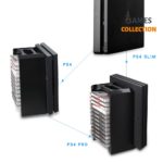 Стенд PS4/Slim/Pro + держатель дисков TP4-838