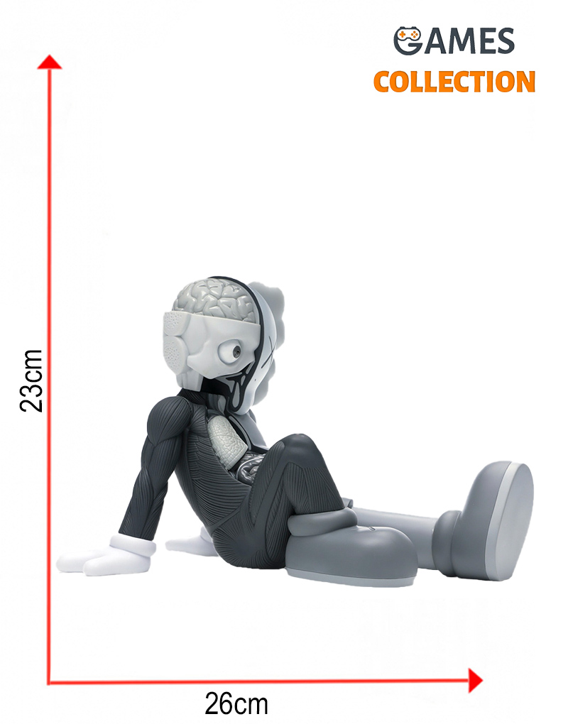 Kaws Resting Place Companion (Gray) 23 см купить в Киеве, Вышгороде