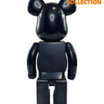 Bearbrick Черный Глянцевый 400% (28см)