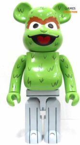 Bearbrick Оскар Ворчун Зеленый (Улица Сезам) 400% (28см)