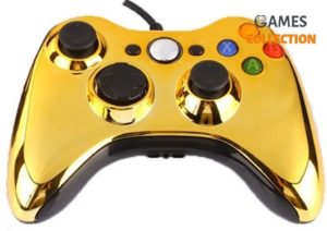 Золотой джойстик XBOX 360