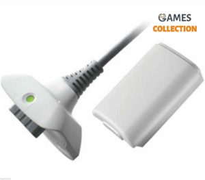 ЗАРЯДНОЕ УСТРОЙСТВО PLAY & CHARGE KIT 5-in-1 + 2 АККУМУЛЯТОРА (Белый) (XBOX 360)