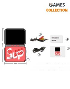 Портативная игровая приставка GAME BOX POWER M3 (Красная)