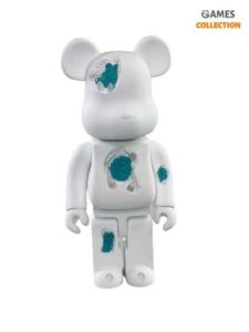Bearbrick Art OverTurn Blue Crystal (Голубой Кристалл) 400% (28см)