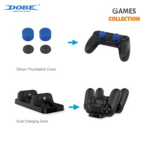 Набор аксессуаров DOBE 5-в-1 PS4/SLIM/PRO TP4-18101