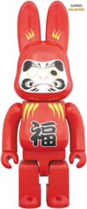 Bearbrick Rabbrick Дарума Красный 400% (28см)
