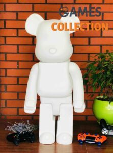 Bearbrick K.Olin Tribu 1000% (70см) White