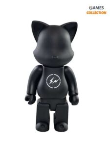 Bearbrick Кот Молния Черный 400% (28см)