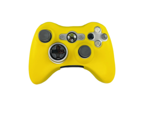 Чехол Силиконовый для джойстика Xbox 360 (Желтый)