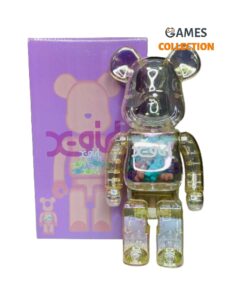 Bearbrick X-Girl Iridescent 400% (28см)