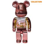 Bearbrick My First Baby Pink/Gold (Фігурка рожево золота) 400% (28см)