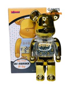 Bearbrick My First Baby Gold_Silver 400% (28см)