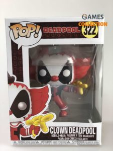 funko pop 322 clown deadpool (Фигурка)