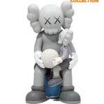 Вінілова фігурка KAWS Holiday Thailand (Сірий) 28см