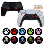 Силіконові ковпачки на стіки — черепки, котячі лапки (PS5, PS4, Xbox, Switch Pro)