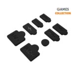 Набір захисних заглушок для PS5 Pro / Slim – 8 в 1 (USB, HDMI, живлення)