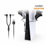 Кабель для заряджання контролера PS VR2, Switch/ PS5 controller Type-C (Dobe TP5-2519)