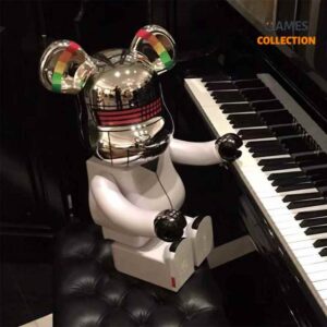 Daft Punk Discovery Tour White 1000% (70см)