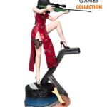 Фігурка Resident Evil — Ada Wong у червоній сукні зі снайперською гвинтівкою (36 см)