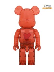 Bearbrick x Emotionally Unavailable Red Heart 400% (28см)