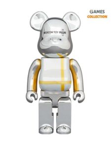 Bearbrick Medicom Toy Plus Silver Chrome 400% (28см)