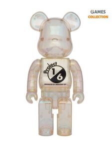 Bearbrick Project 1_6 Clear Chrome 400% (28см)