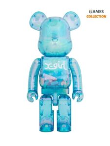 Bearbrick X-girl Blue 400% (28см)