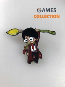 Гарри Поттер с метлой (Брошь)