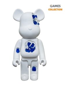 Bearbrick Art OverTurn Dark Blue Crystal (Синий Кристалл) 1000% (70см)