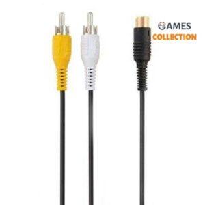 Кабель AV для Dendy (2 тюльпана)