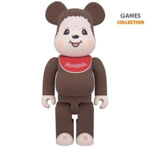 Bearbrick Monchhichi Мончхичи Коричневый 400% (28см)