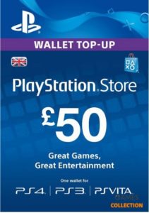 КАРТА ОПЛАТЫ PLAYSTATION NETWORK 50 USD (USA)