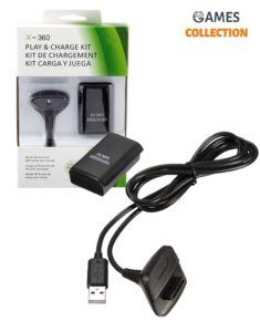 Зарядное устройство Play & Charge Kit + аккумулятор (Xbox 360)