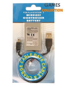 Аккумулятор для джойстика PS3 (1800 mAh) с проводом