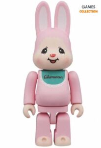 Bearbrick Rabbrick Кролик Чимтан Розовый 400% (28см)