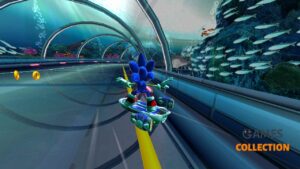Sonic Free Riders для Kinect (XBOX360) Б/у