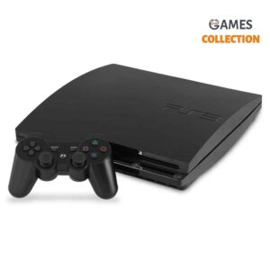 PS3 Slim Б.У 250 Gb + 10 игр