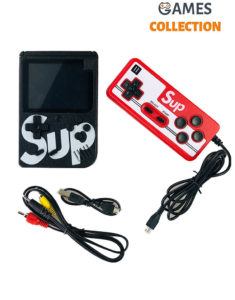 Консоль SUP GAME BOX Черная 400 игр + джойстик для 2х игроков на ТВ