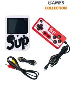 Консоль SUP GAME BOX Белая 400 игр + джойстик для 2х игроков на ТВ
