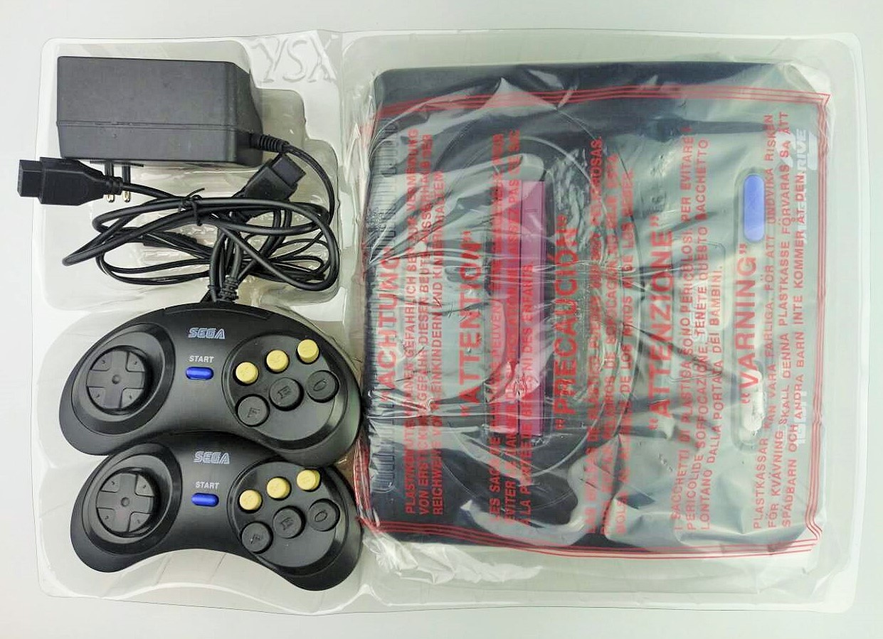 Игровая приставка Sega Mega Drive 2 + игры