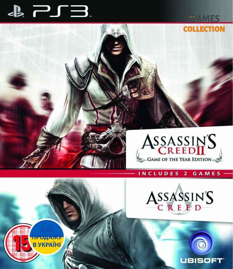 2 в 1 Assassin’s Creed 1 + Assassin’s Creed 2 (PS3)-thumb