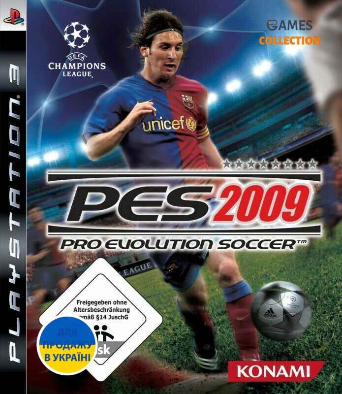 Pro Evolution Soccer 2009 (PS3) Б/У-thumb