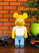 Bearbrick Homer Simpson 400% (28 см) Yellow-thumb