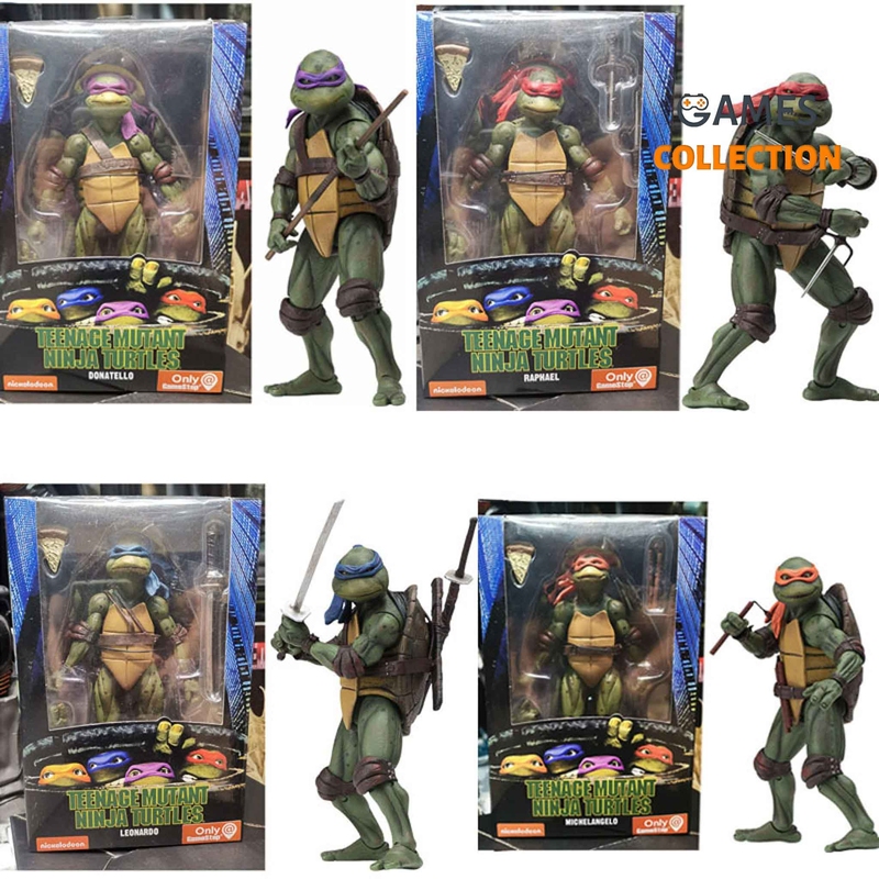 Фігурка NECA Teenage Mutant Ninja Turtles TMNT рухома модель (18 см)-thumb