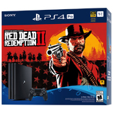 PlayStation 4 Slim 1TB Red Dead Redemption 2 Bundle-thumb